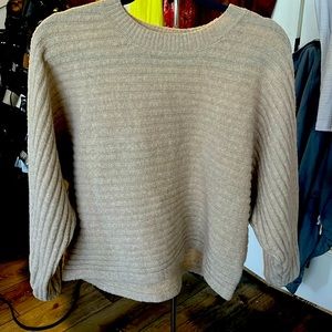 Dolman rib sweater